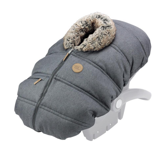 Housse coquille hiver Anthracite / Loup