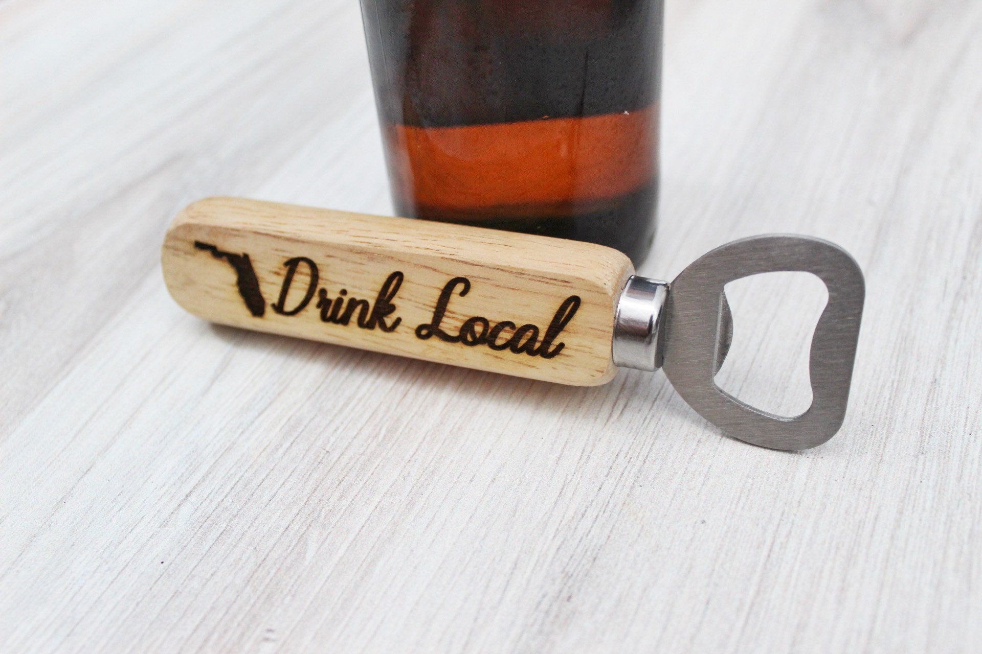Dad Wooden Bottle Opener Father's Day Birthday Gift