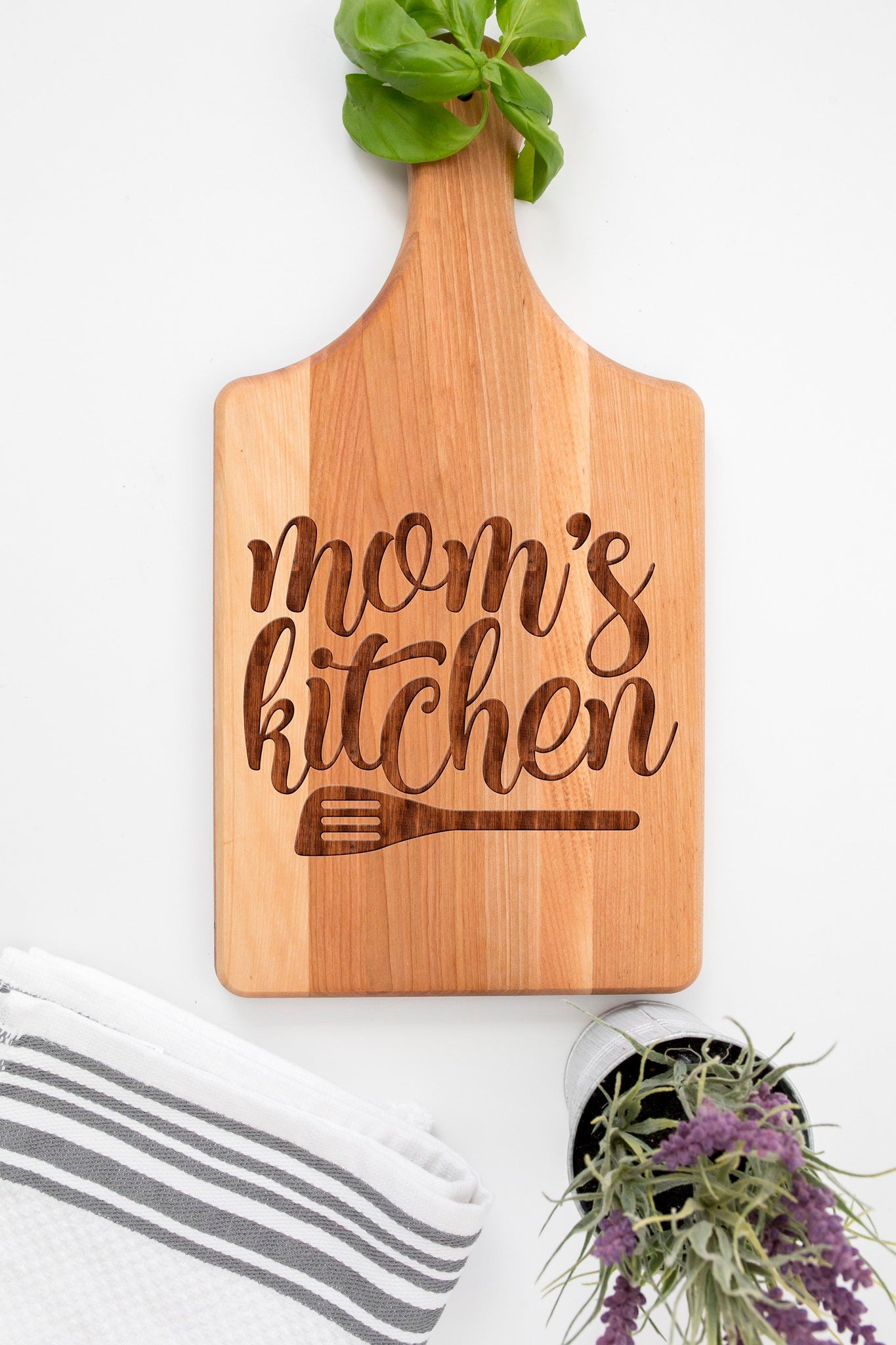 Made With Love Cute Cutting Board Gift For Mom, Made With Love Kitchen –  Lady Laser Co