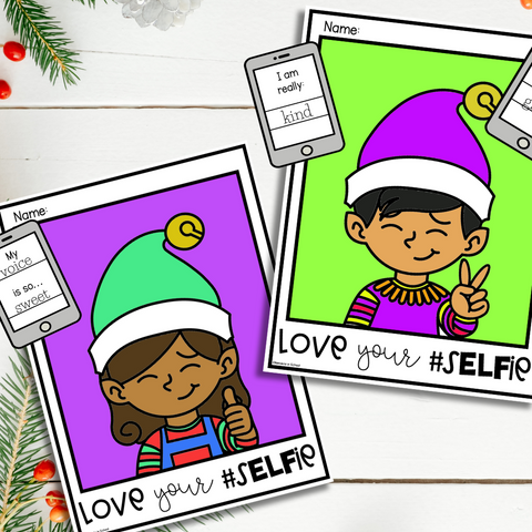 Elf Yourself Craft for Kids