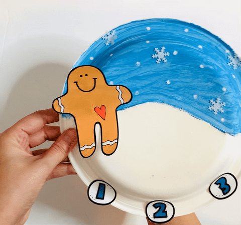 Gingerbread Week Winter Breathing Exercise for Kids