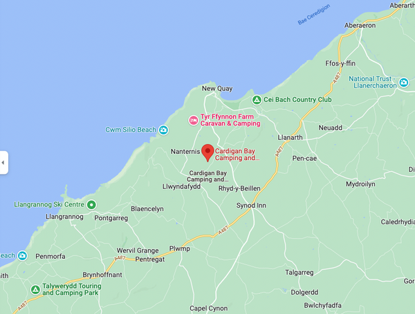 Cardigan bay camping and caravanning site