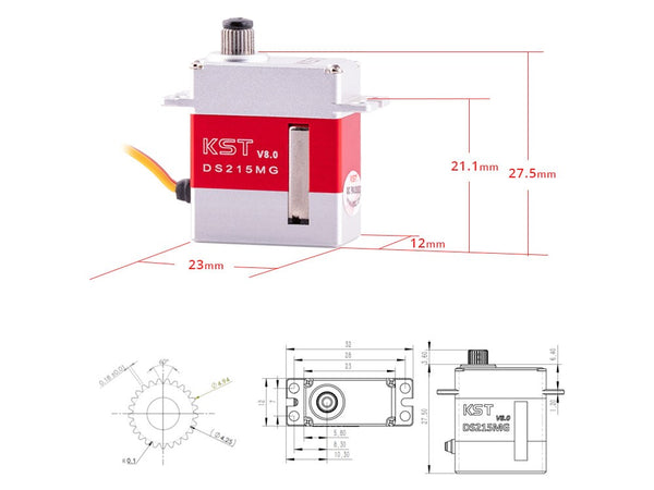 DS215MG Servo