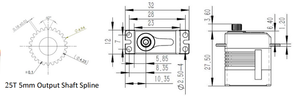 KST servos X12-508