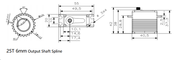 MS825 Servo