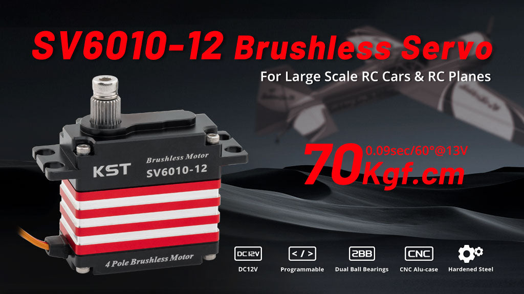 SV6010-12 HV Brushless Servo
