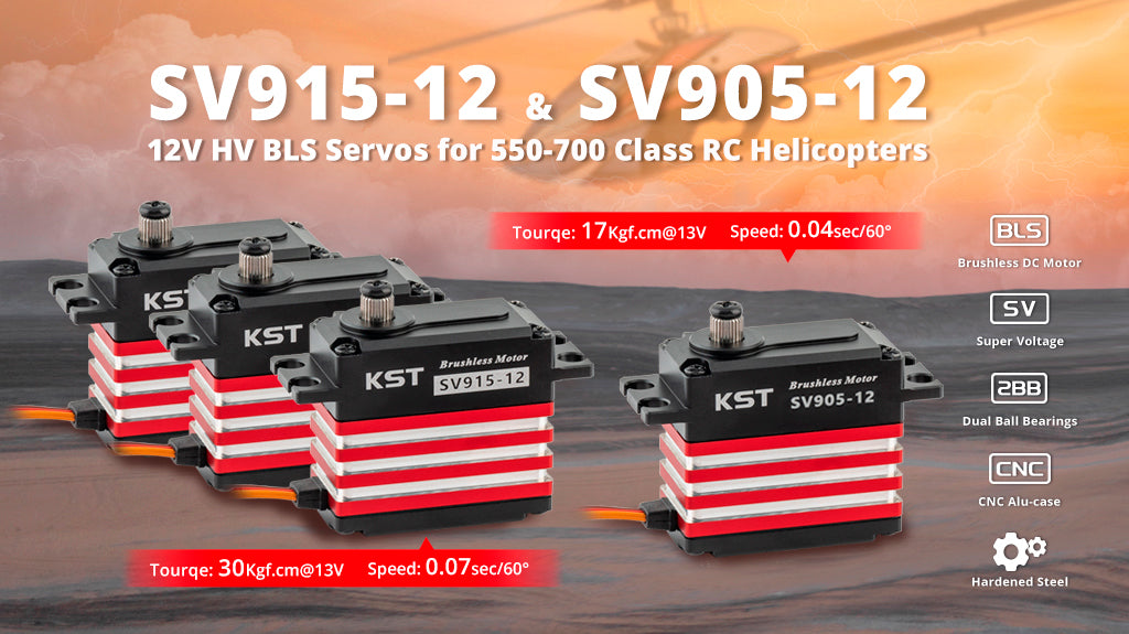 SV905-12 HV Brushless Servo