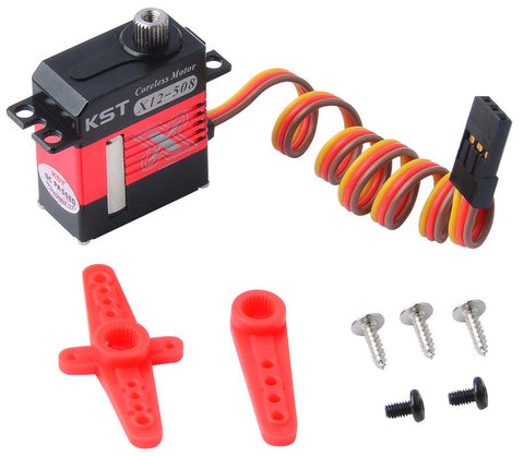 X12-508 Micro Metal Gear HV Digital Servo 6.2kg.cm 0.07sec for RC Helicopters