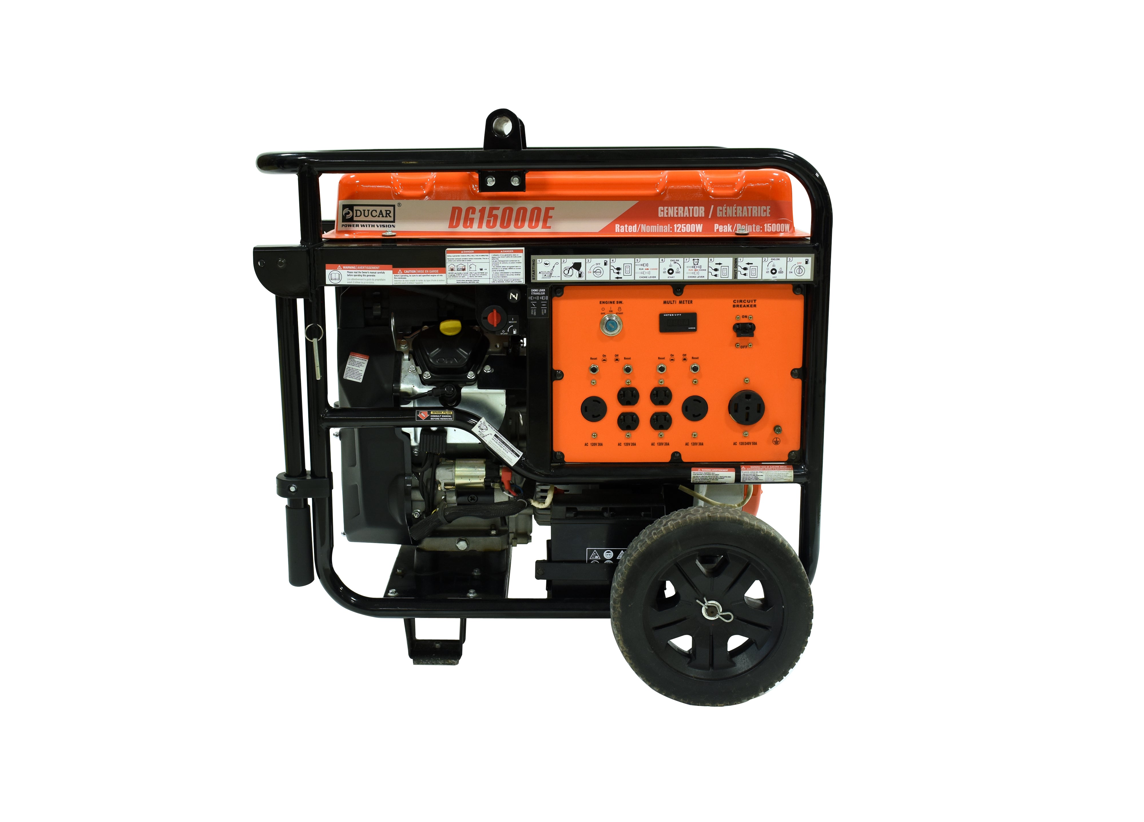 Génératrice 15 000W - 20HP - Ducar Canada product image