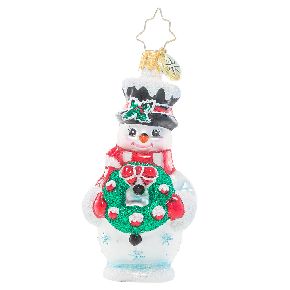 Christopher Radko® Holly Jolly Snowman Gem Ornament at Von Maur