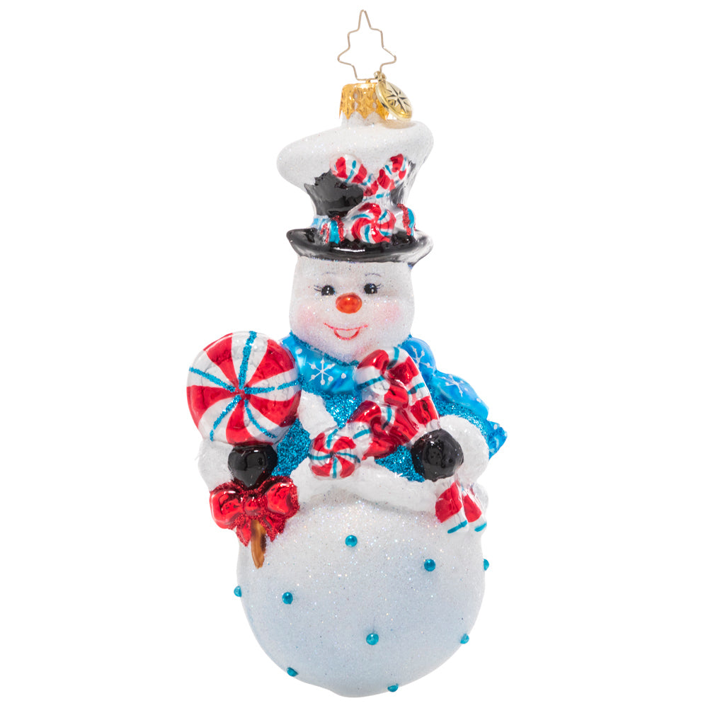 Christopher Radko® Holly Jolly Snowman Gem Ornament at Von Maur