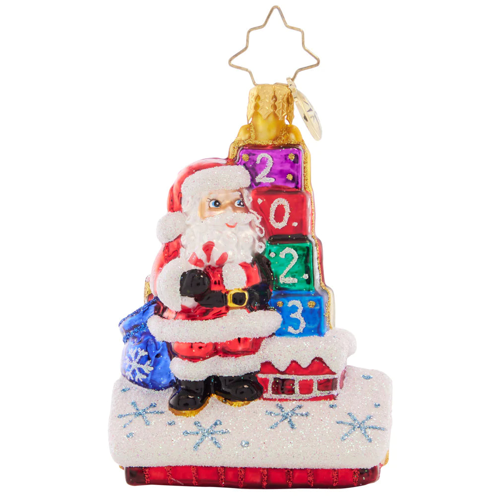 Christopher Radko® Holly Jolly Snowman Gem Ornament at Von Maur