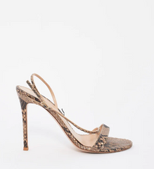 sangle de talons hauts en forme de serpent