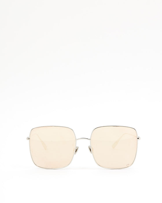 Stella McCartney Heart Round Metal Sunglasses  Neiman Marcus