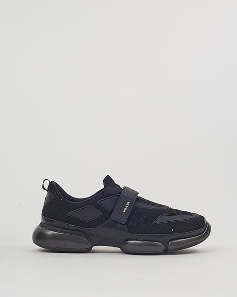 Prada Black Fabric & Rubber Cloudbust Sneaker Men's - 7 – RETYCHE