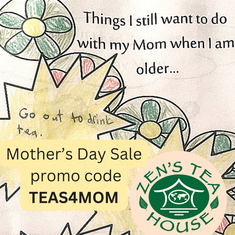 Mother's Day Sales promotional Tea with Mom