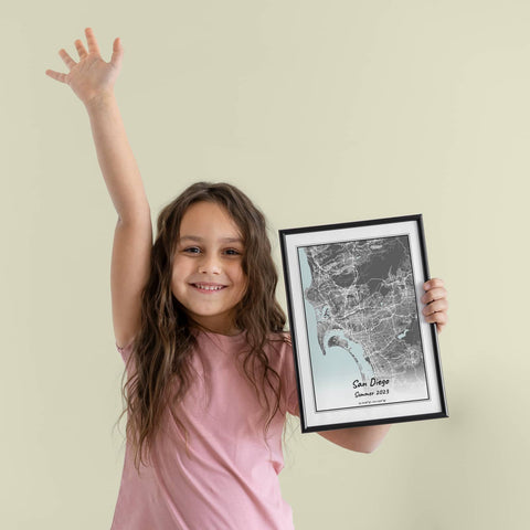 girl-enjoying-a-poster-from-artmementos