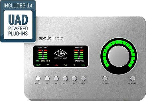 Package of Universal Audio Apollo x8 & Mogami Rack Mic/Line Input Panel, Thunderbolt 3 Interface, Heritage Edition
