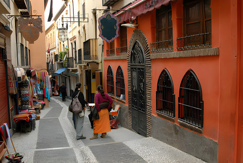 Streets of Albayzin, Granada Spain