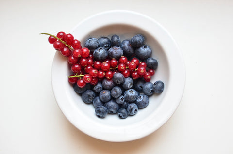 Berries and grapes