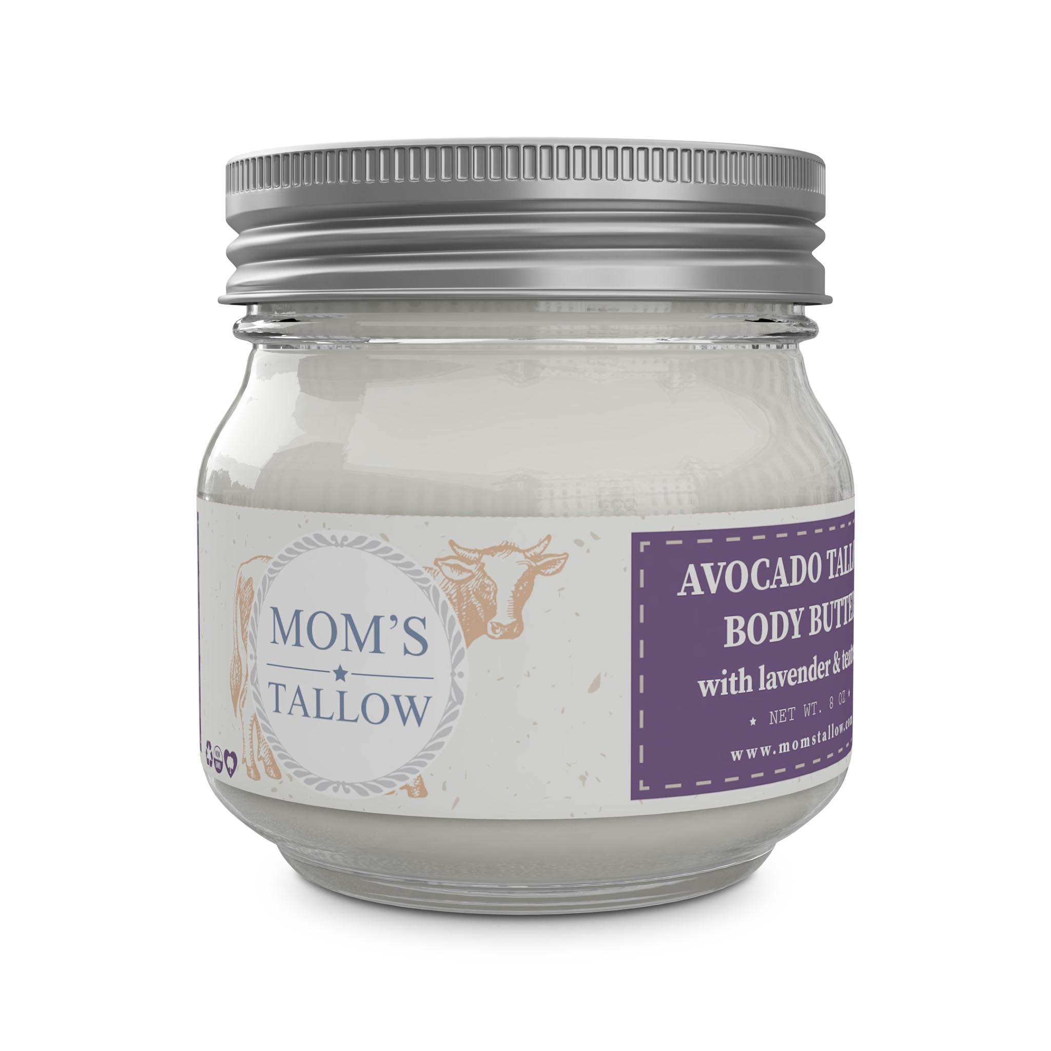 Avocado Tallow Body Butter (8 oz)