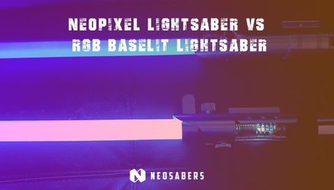 Neo pixel VS RGB Base lit Lightsaber
