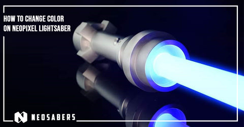 how to change color on neopixel lightsaber