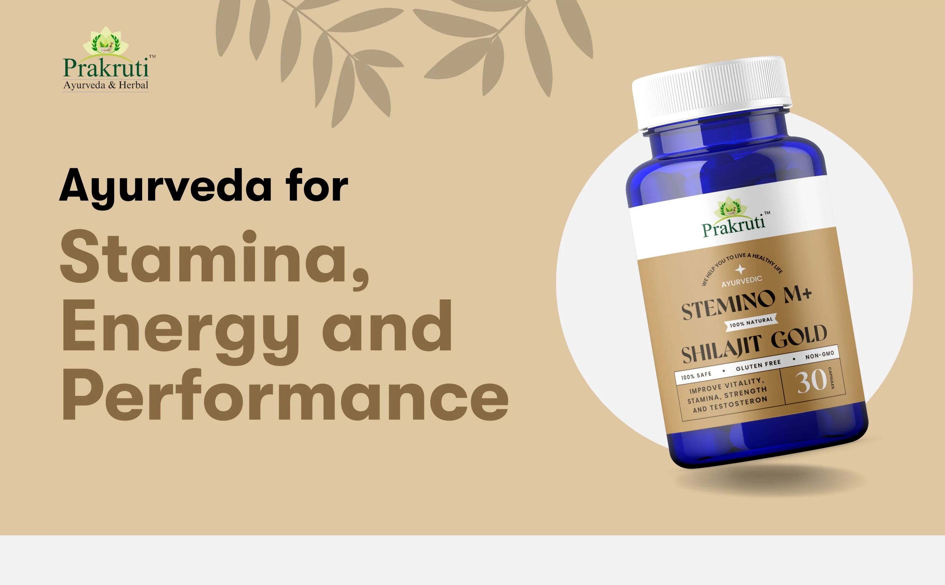 Safed Musli Ashwagandha for health improvement