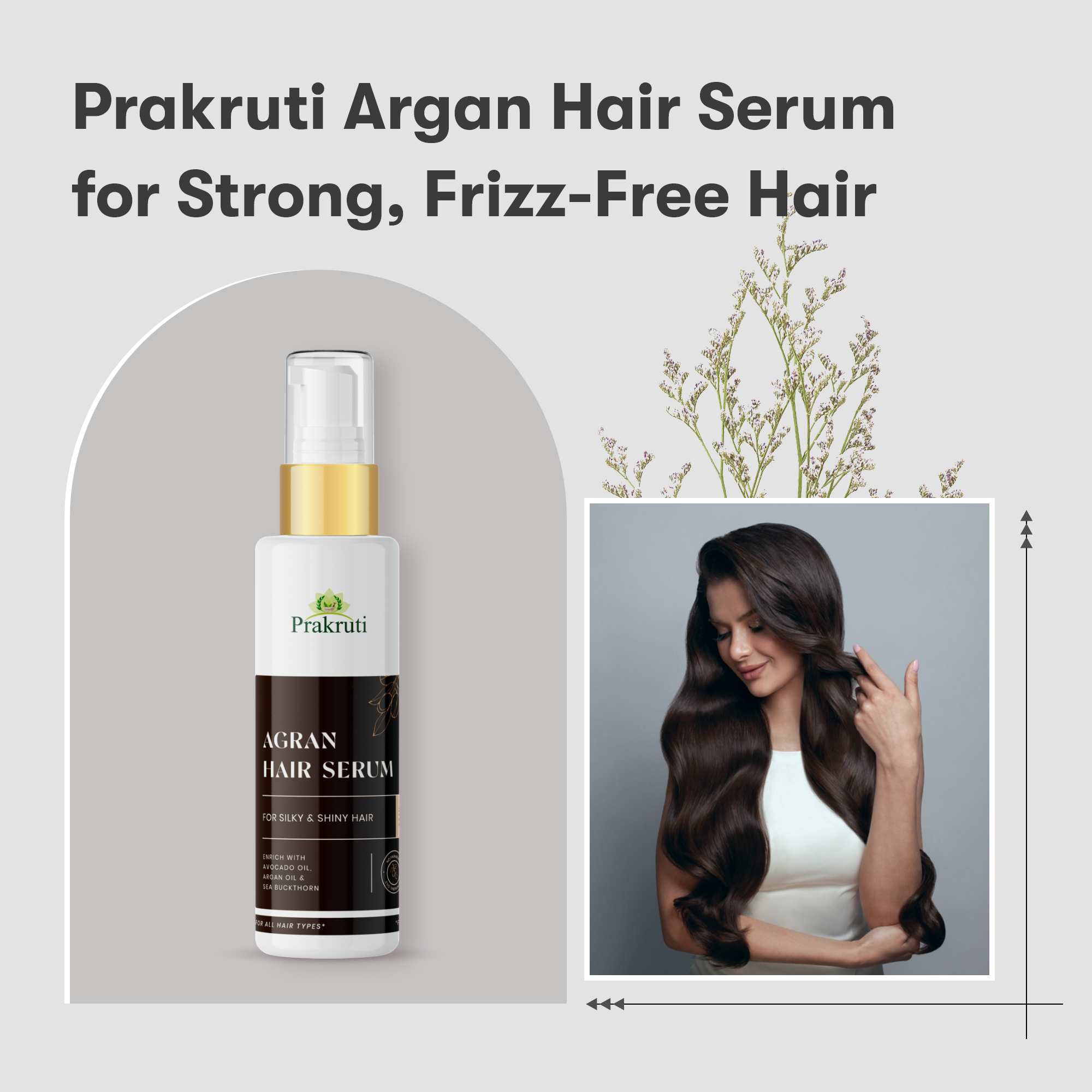 Get Frizz Free Hair Serum  120ml at  495  LBB Shop