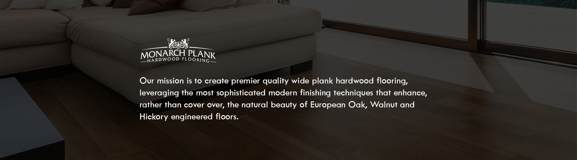 Light herringbone engineered hardwood floors w/ Bona Urethane finish -  monarchplank