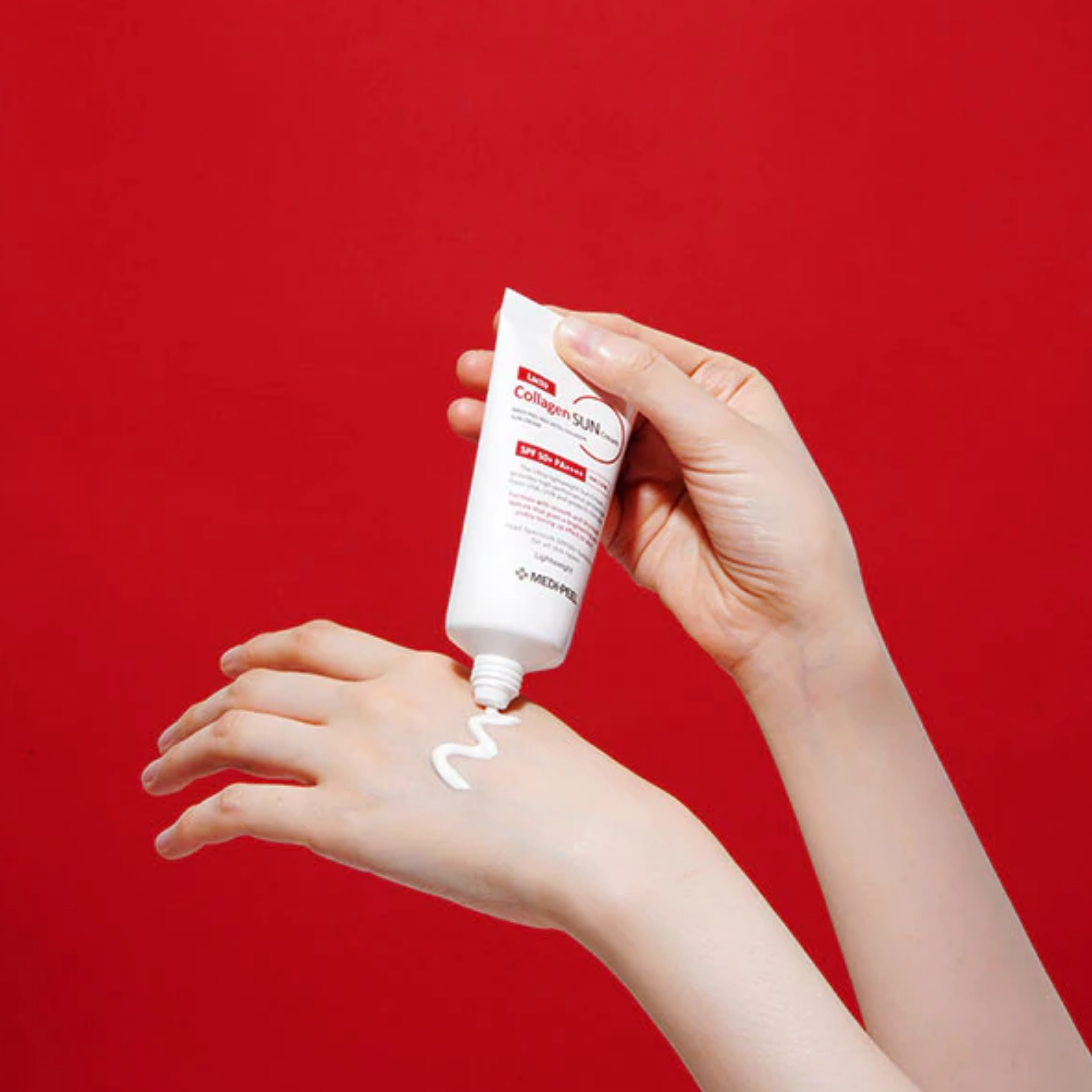 Коллаген sun. Солнцезащитный крем с коллагеном Red lacto Sun Cream spf50+. Medi-Peel Red lacto Collagen Cream. Коллаген Сун крем. Medi Peel Vitamin Essence Sun Cream.