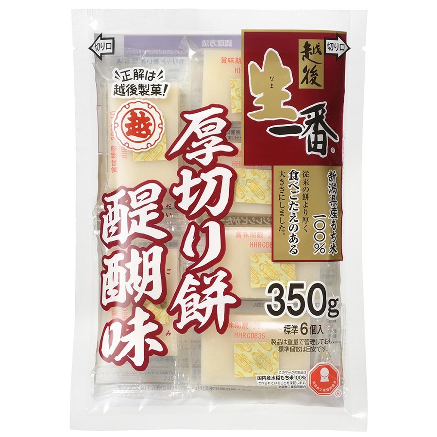 小竹食品　350g×12袋　越後製菓　醍醐味　新潟産地直送　オンラインショップ　厚切り餅　–