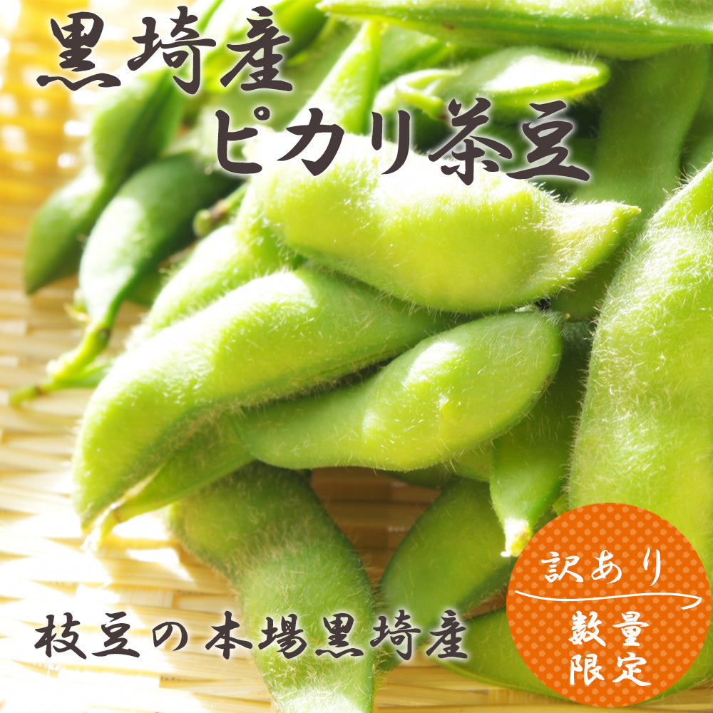 黒埼産ピカリ茶豆 1.5Kg