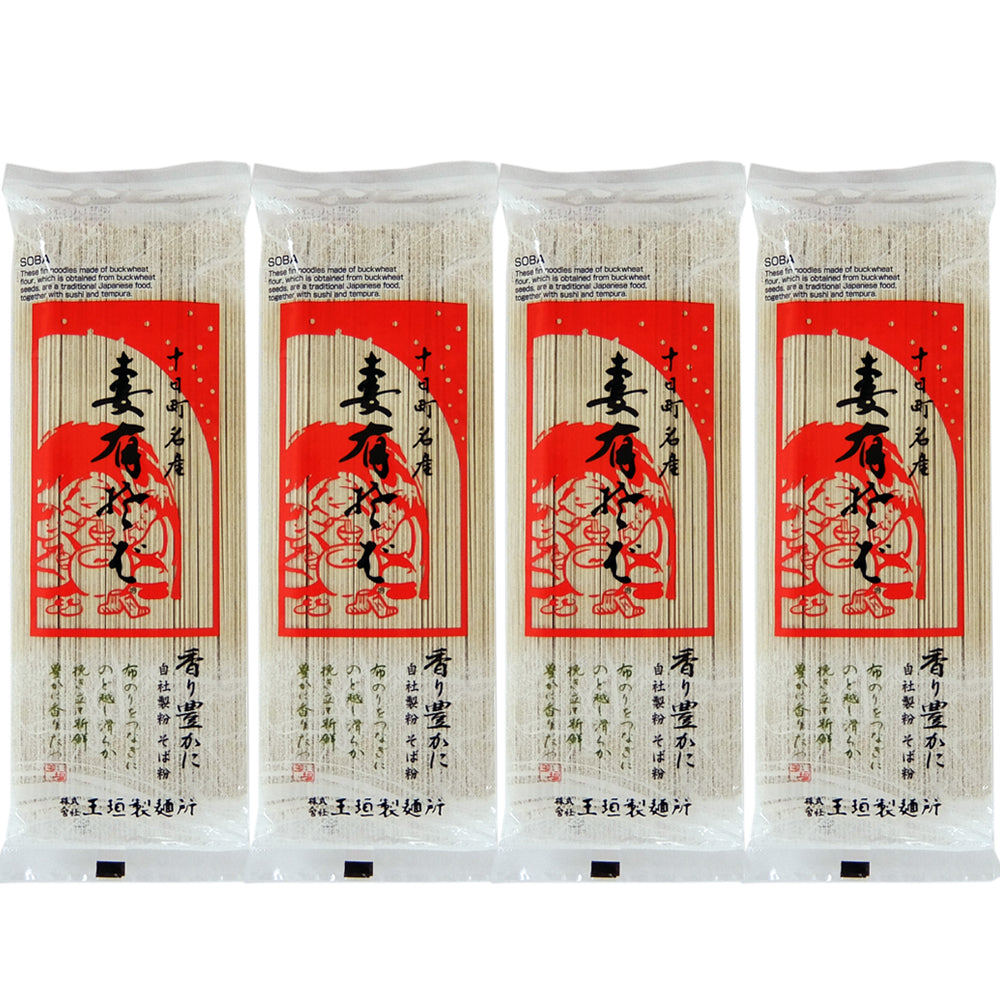 妻有そば 200g×4袋 玉垣製麺所 メール便配送 – 新潟産地直送 小竹食品 オンラインショップ