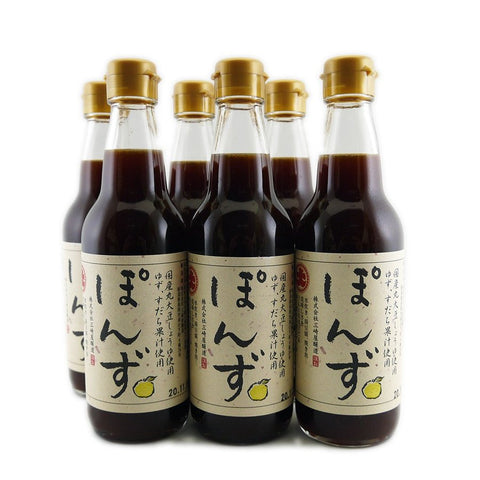 ぽんず 360ml 6本 ゆず すだち果汁使用 三崎屋醸造 新潟産地直送 小竹食品 オンラインショップ