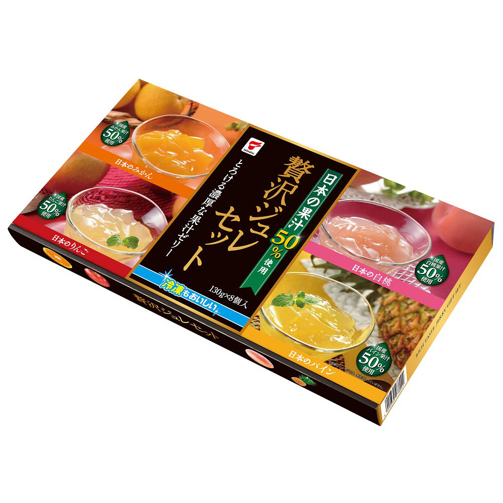 たいまつ 贅沢ジュレセット 8個入 各味2個 – 新潟産地直送 小竹食品