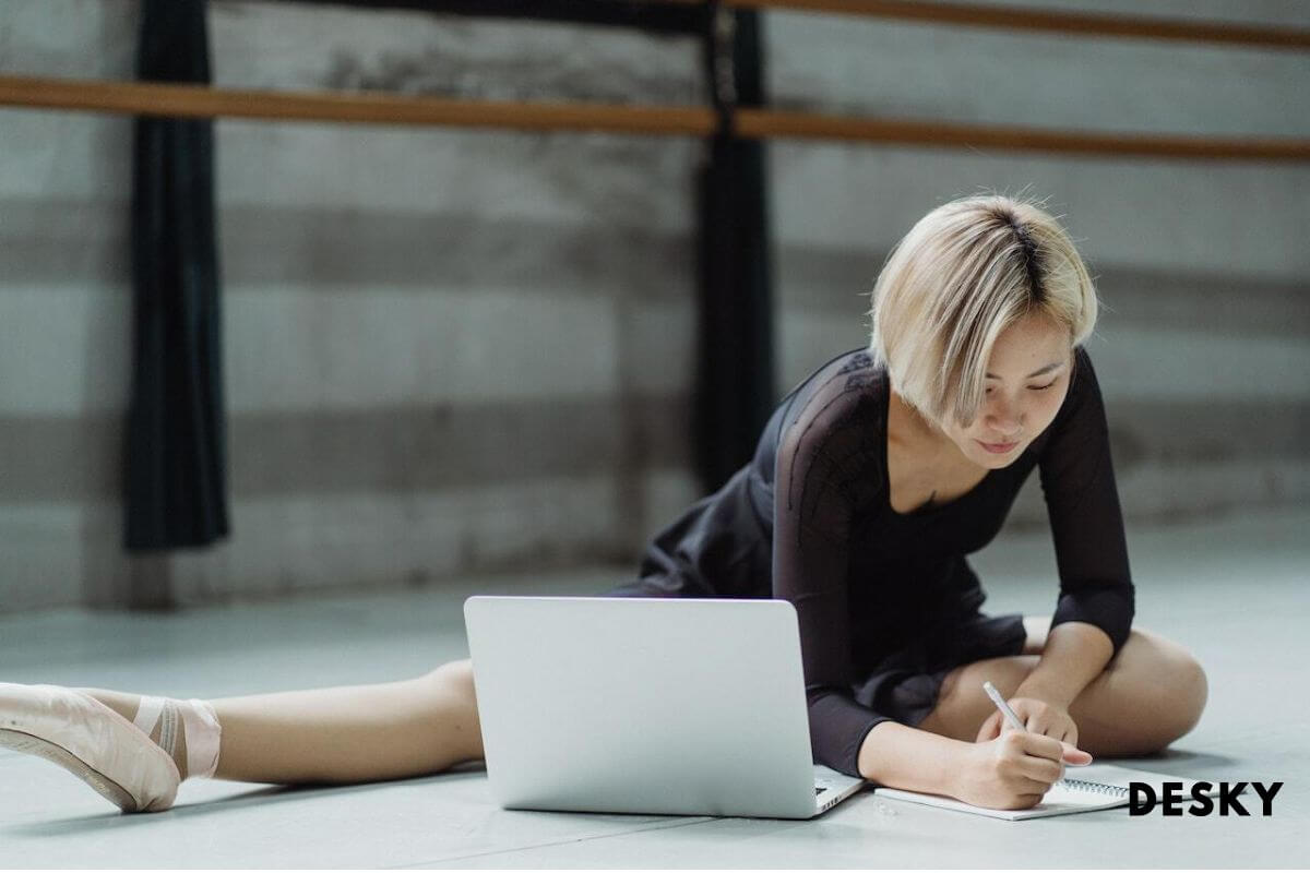 Lower body exercises and stretching you can do while working