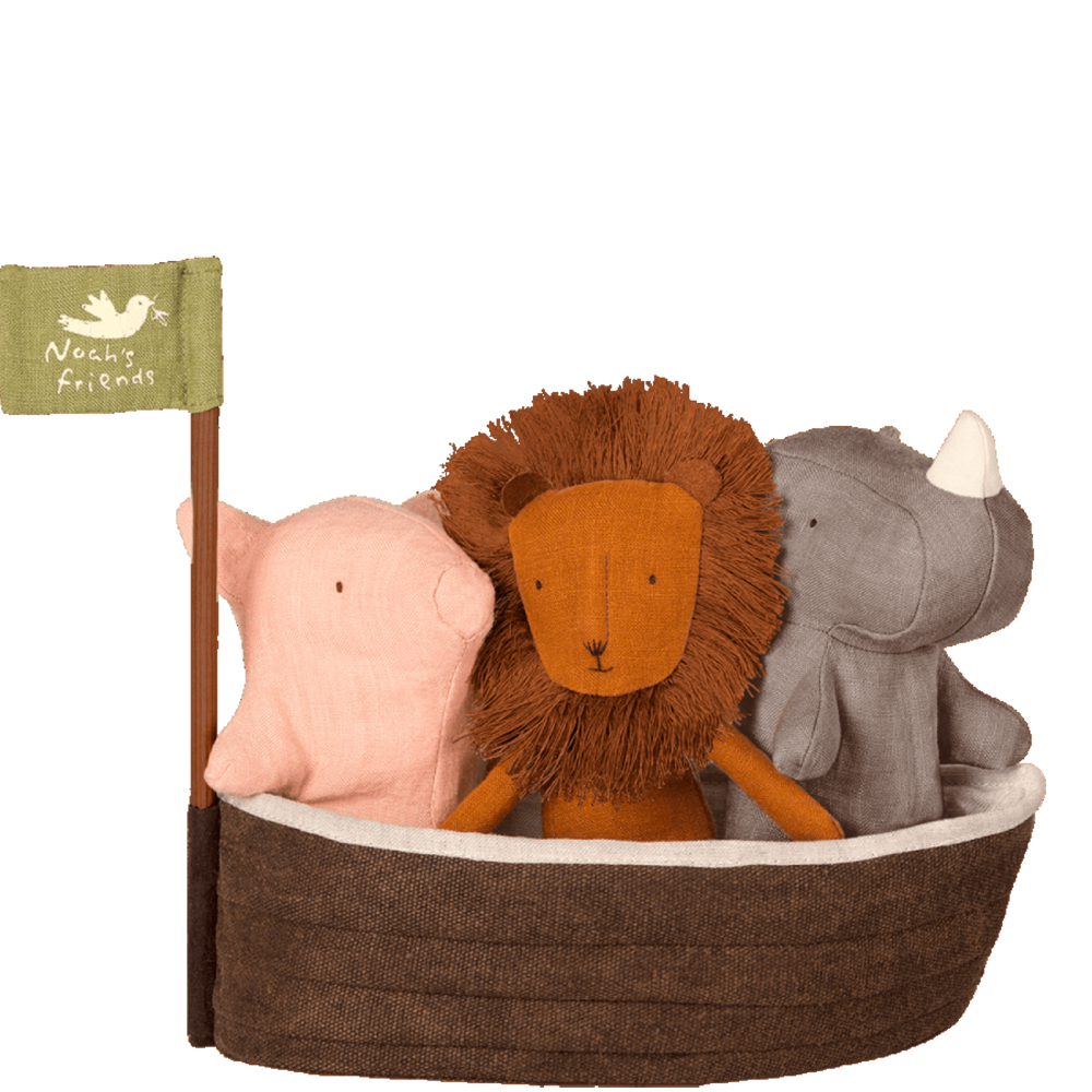 Noah`s Ark With 3 Mini Animals -  maileg, 16-8956-00