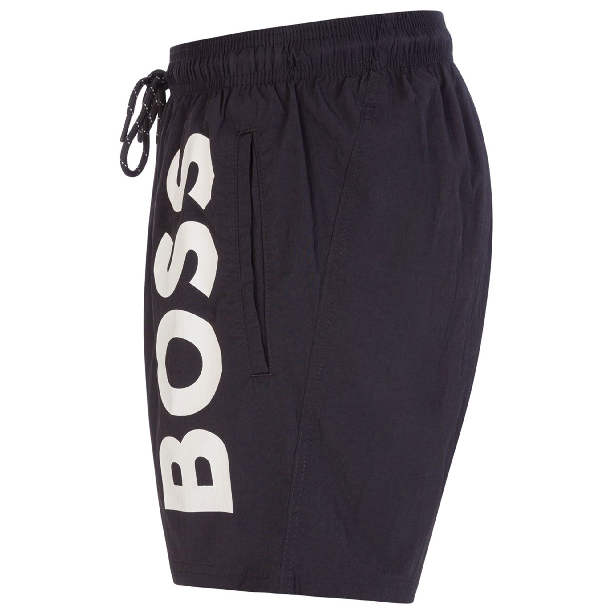 Hugo Boss Mens Logo Shorts Black M
