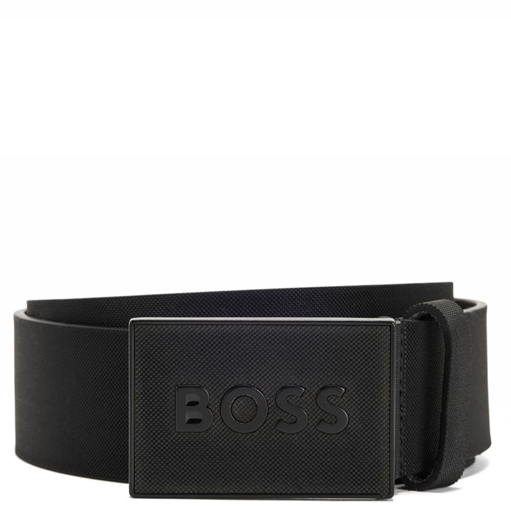 Hugo Boss Mens Icon Logo Belt Black 90 - 30 -  50471333 10219316 02 001