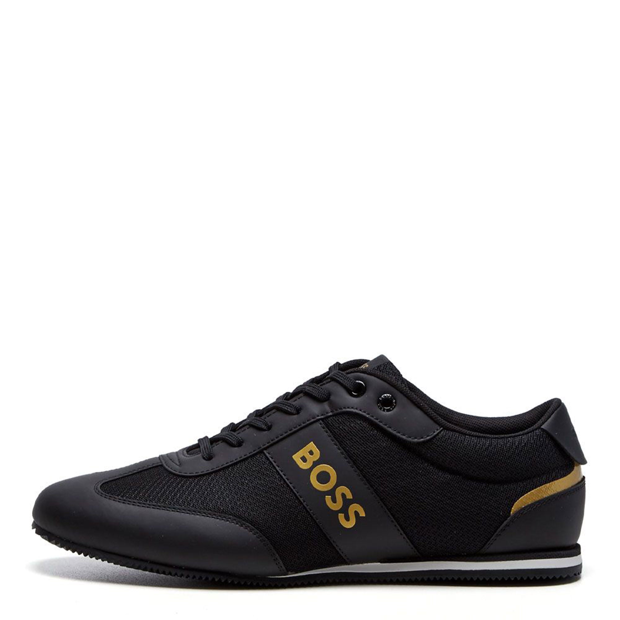 Hugo Boss Mens Parkour Run Sneakers Black UK 9