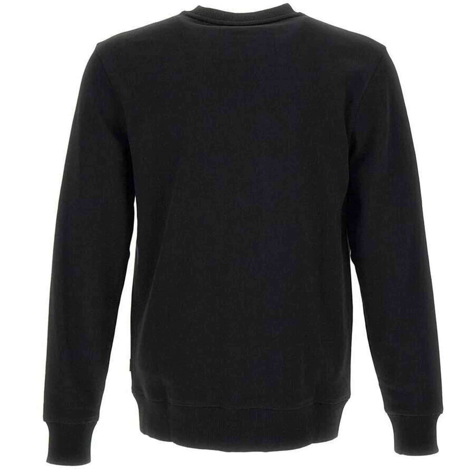 Hugo Boss Mens Classic Suede Logo Sweater Black XX Large