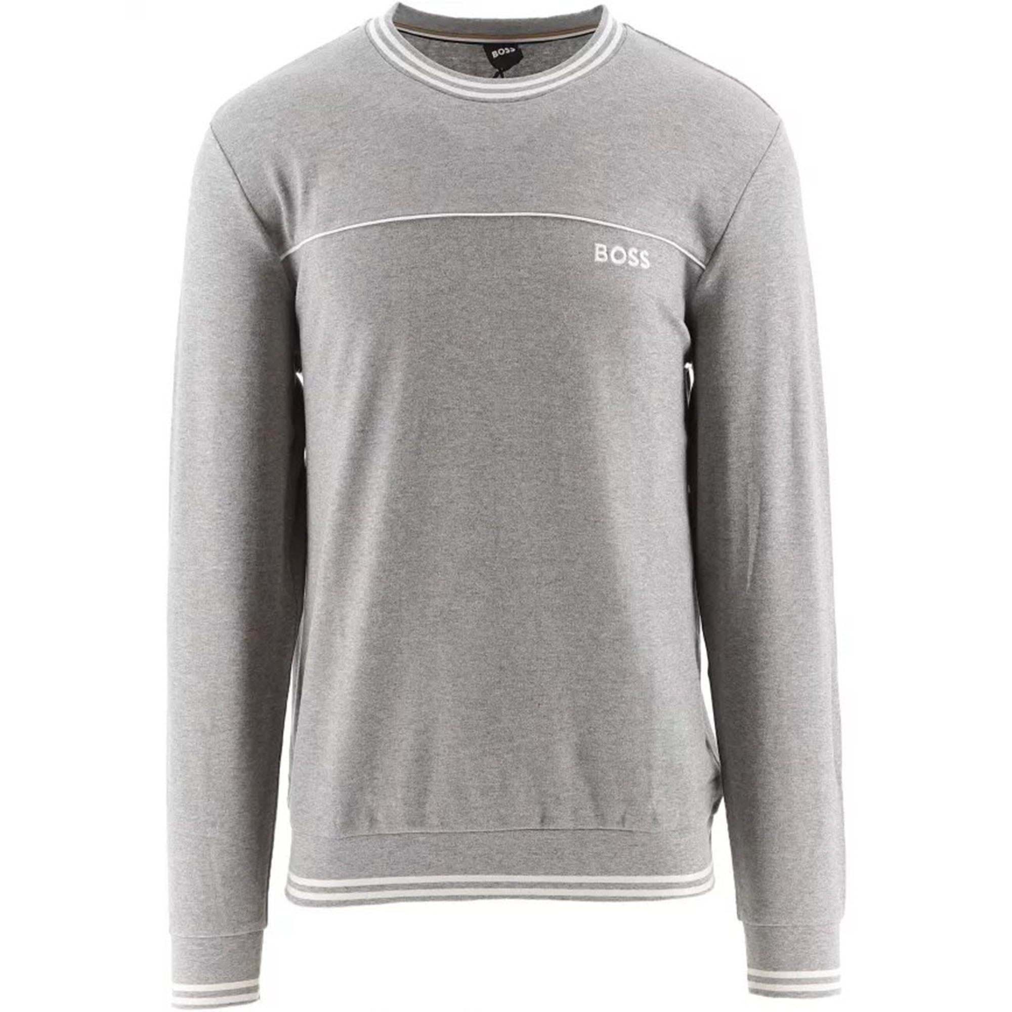 Hugo Boss Mens Core Sweatshirt Grey Large