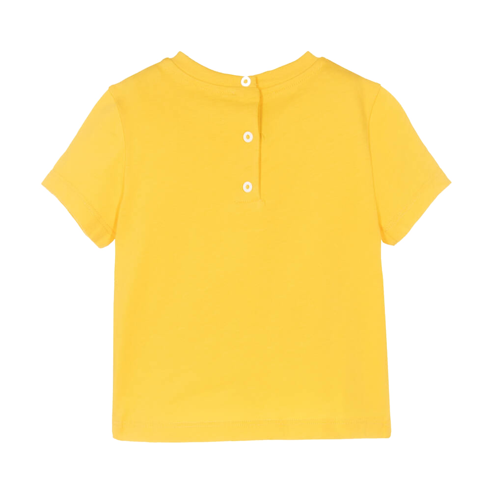 Fendi Baby Boys Logo T-shirt Yellow 12M