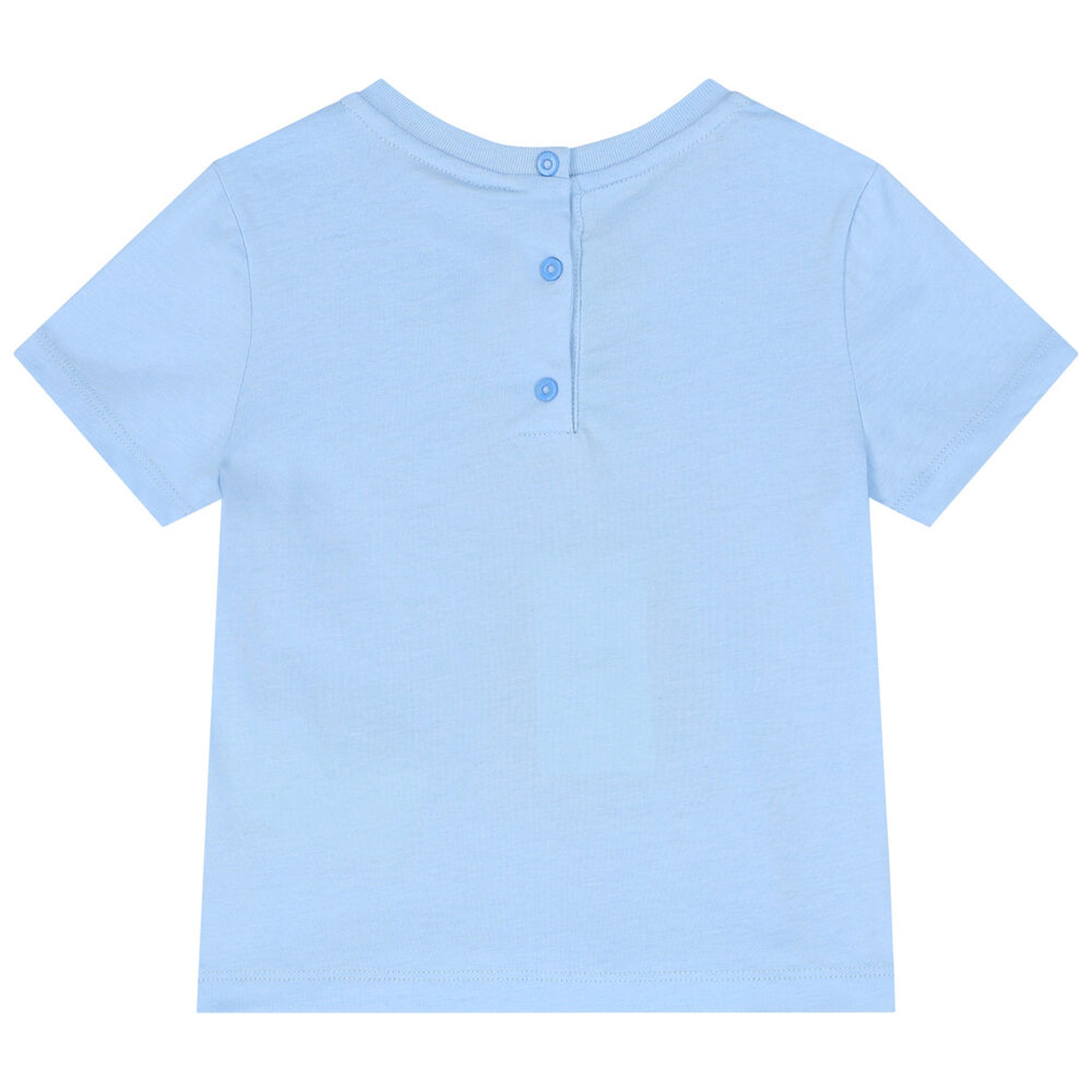 Fendi Baby Unisex Teddy Bear T-shirt Blue 18M