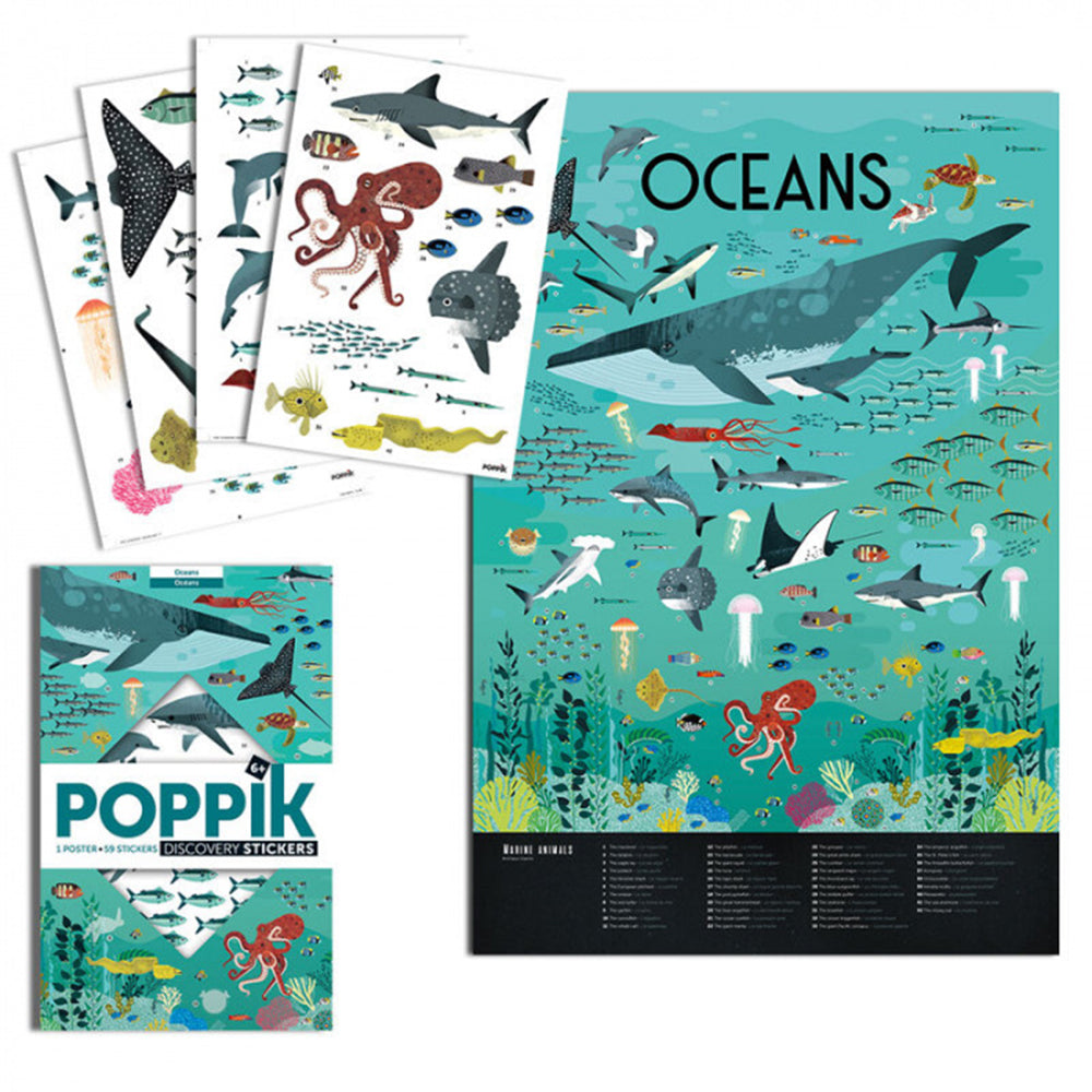 Poppik Oceans Discovery Stickers 67