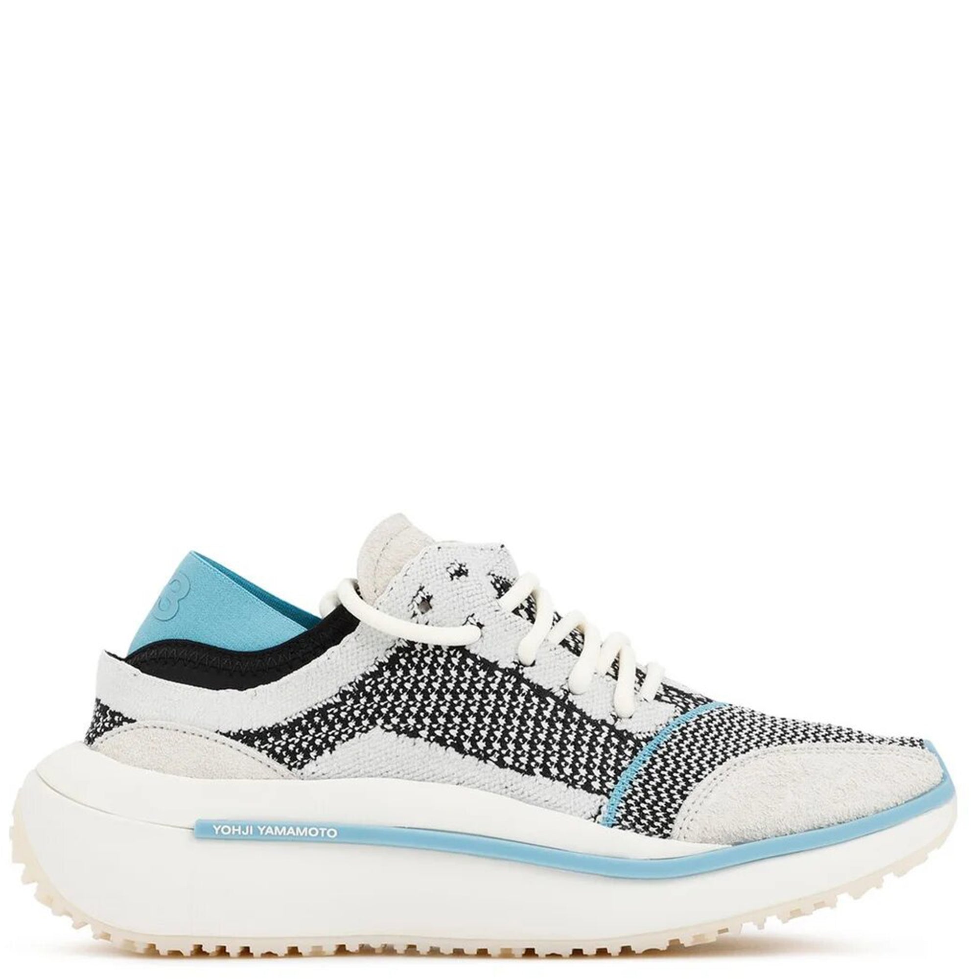 Y-3 Qisan Knit Owhite/owhite/orbgry UK 8 White