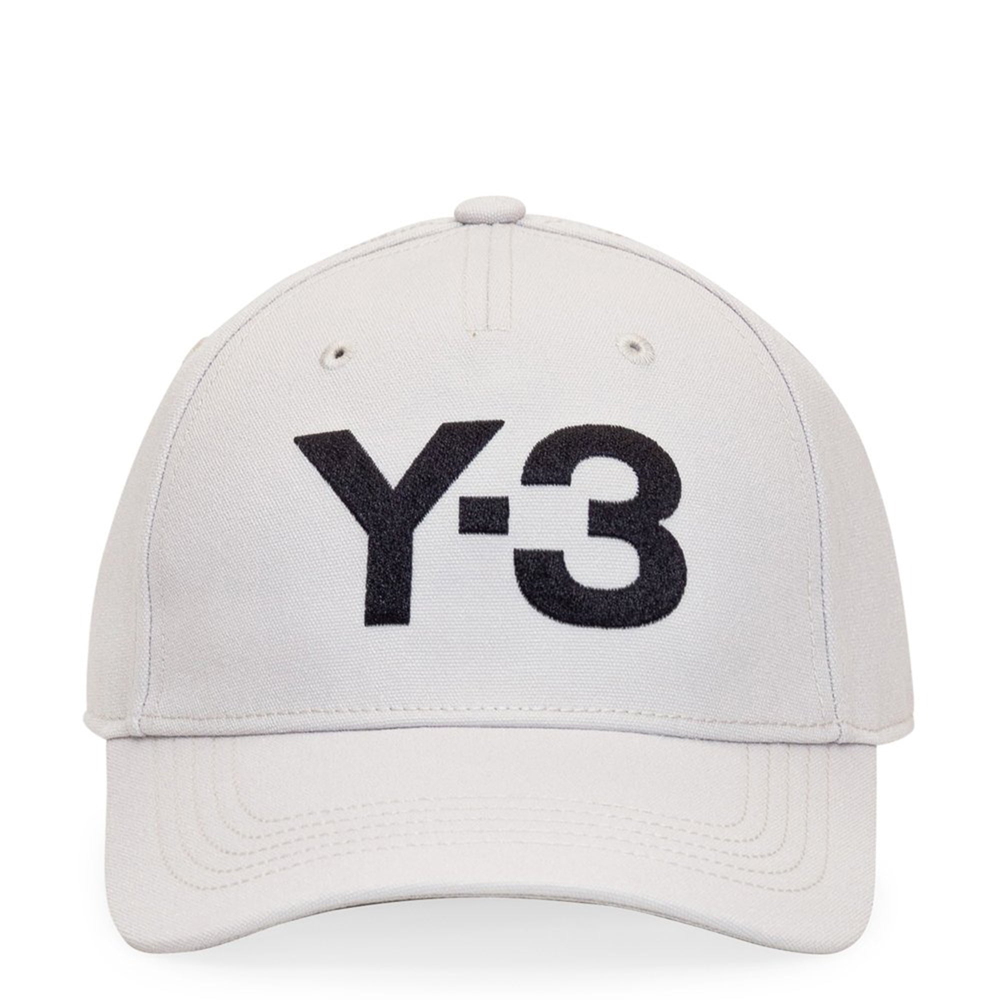 Y-3 Mens Classic Logo Cap White Osfm