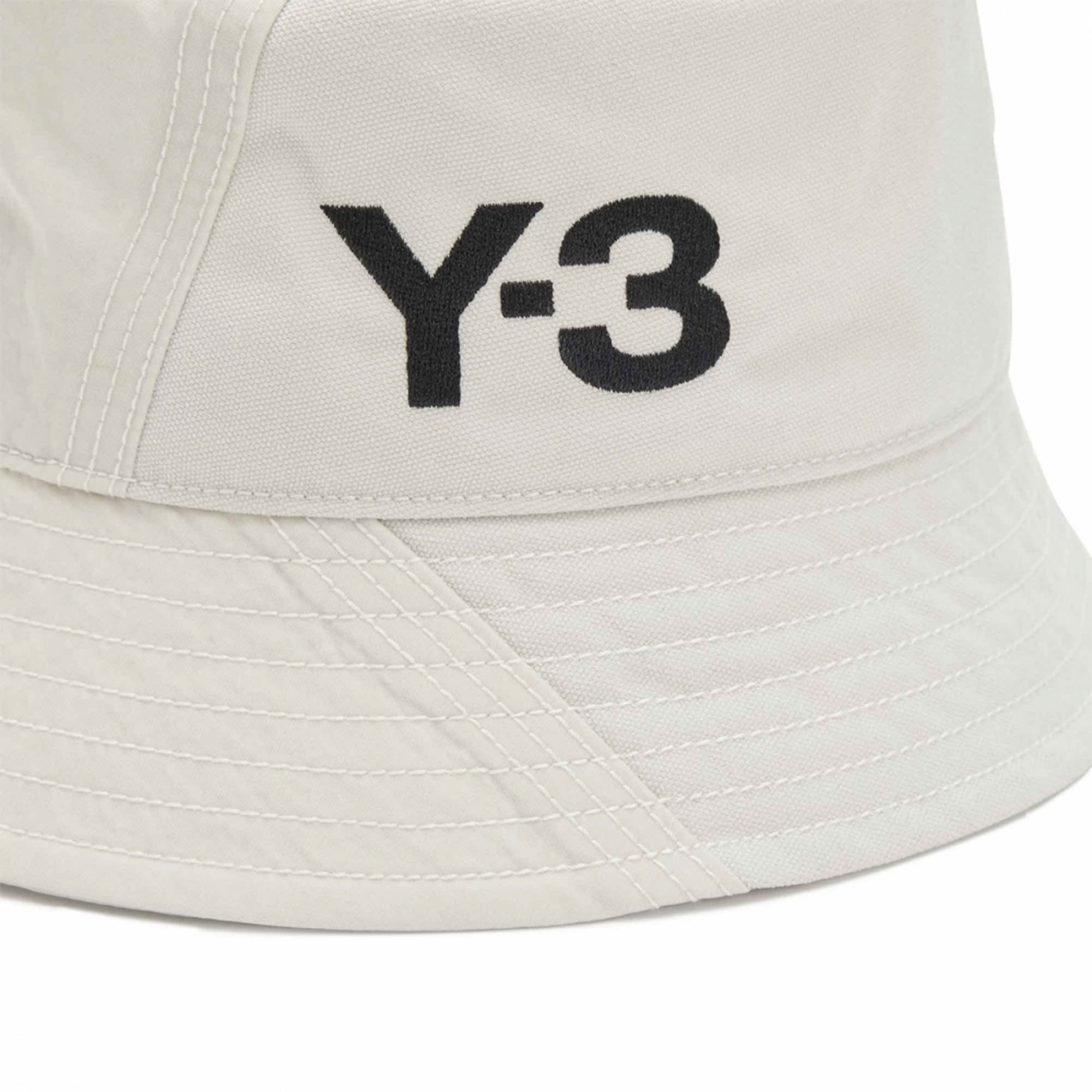 Y-3 Bucket HAT Talc ONE Size White