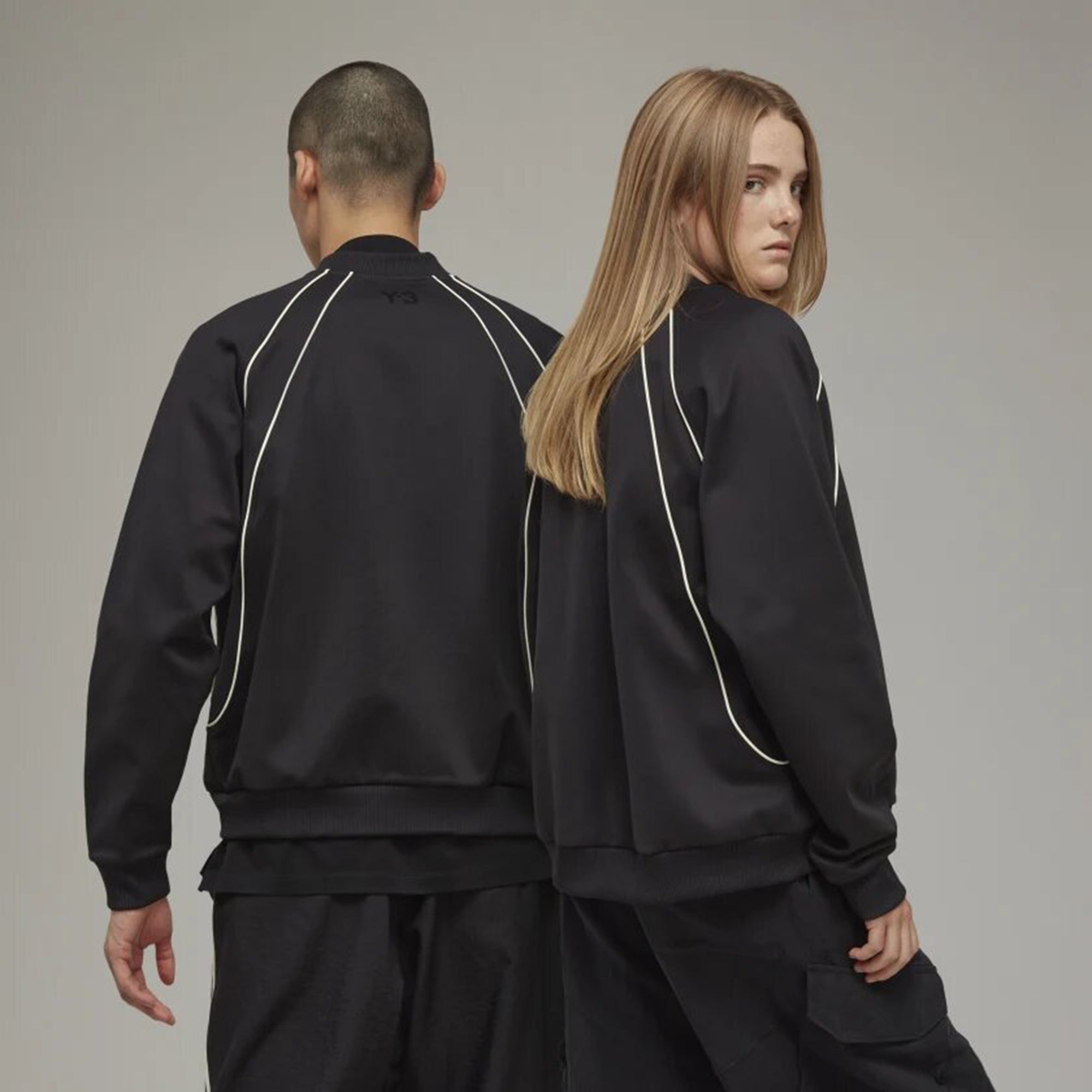 Y-3 Unisex Superstar Zip Top Black S